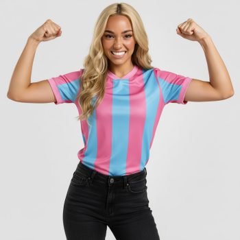 Kids Striped Football Jersey