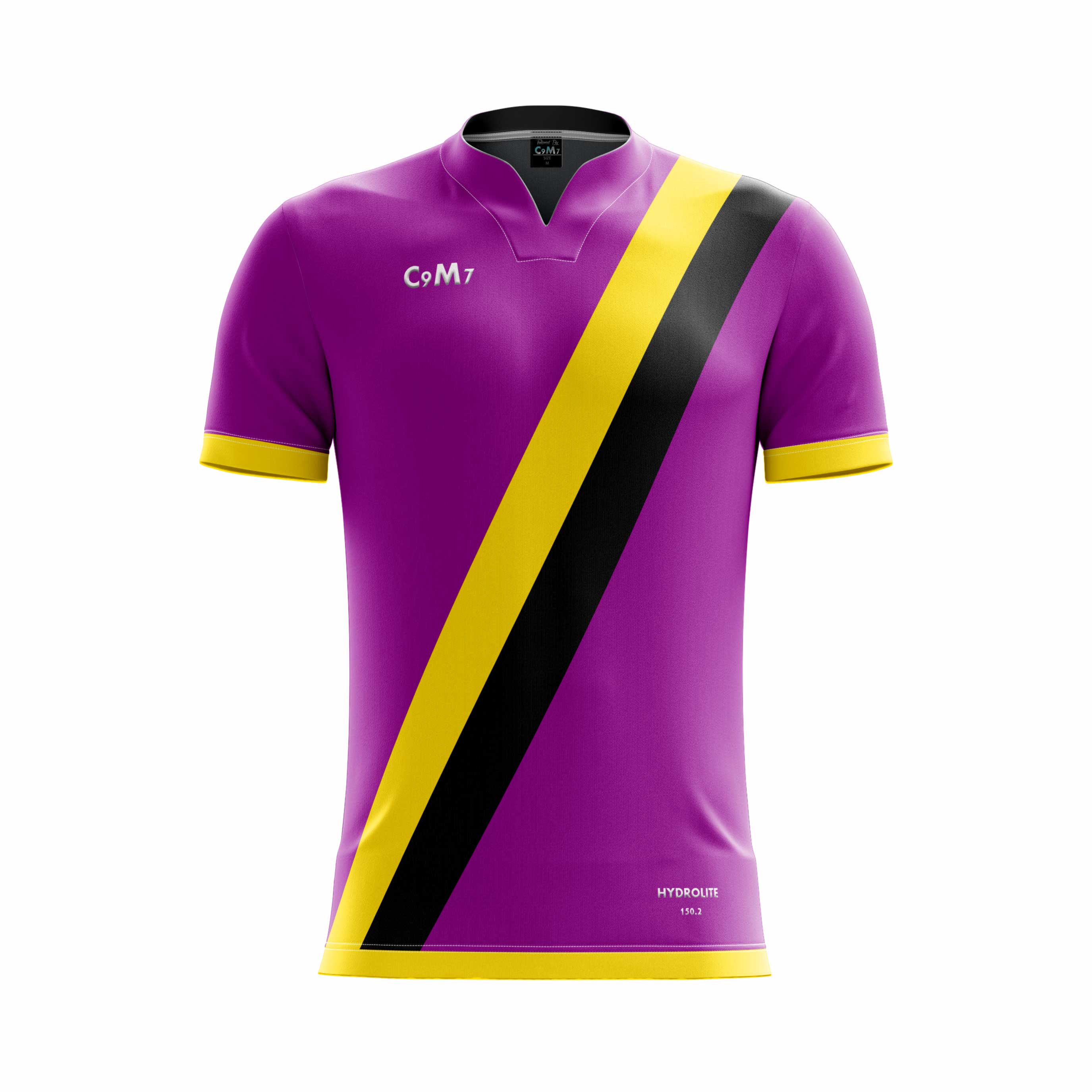 purple yellow jersey