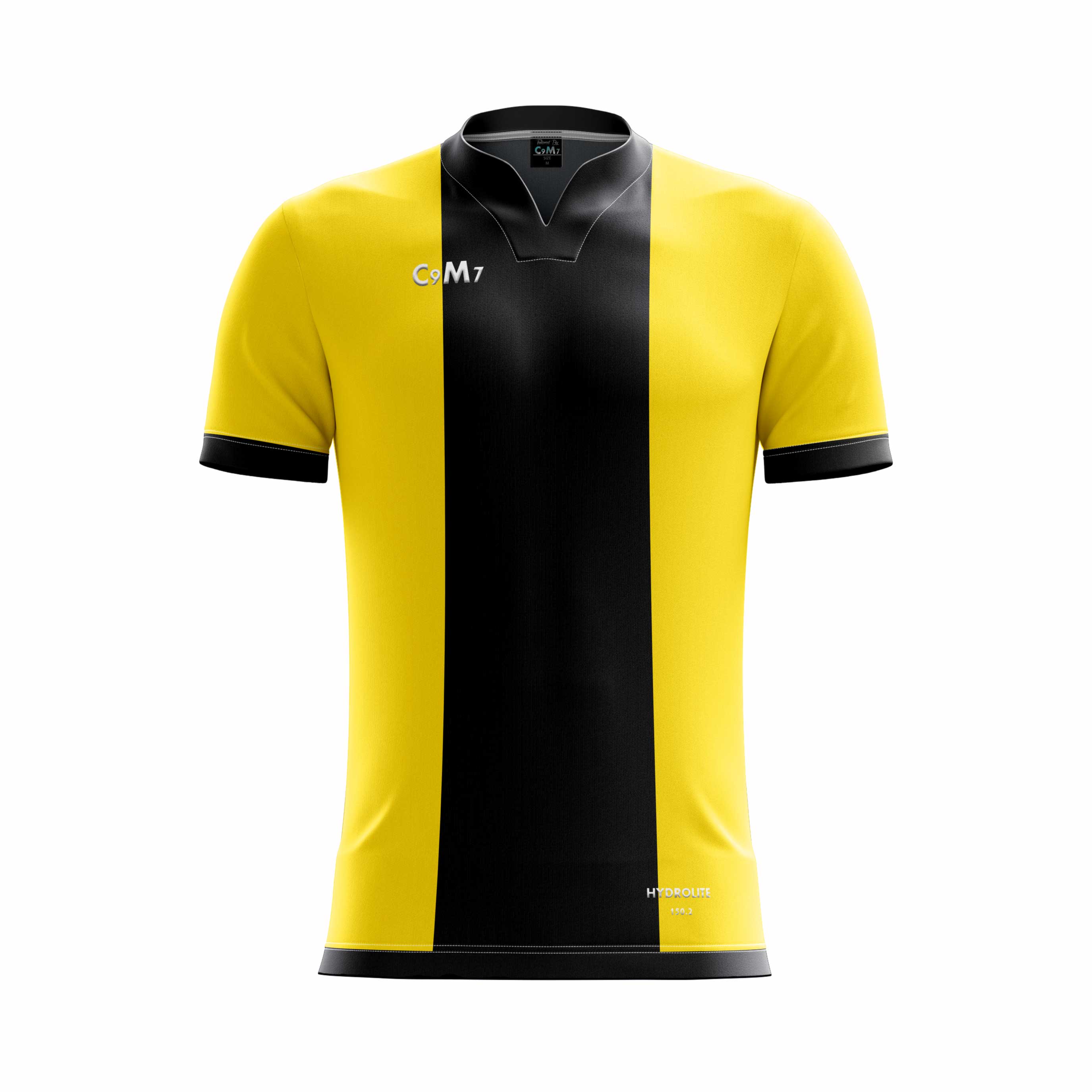 yellow and black jersey