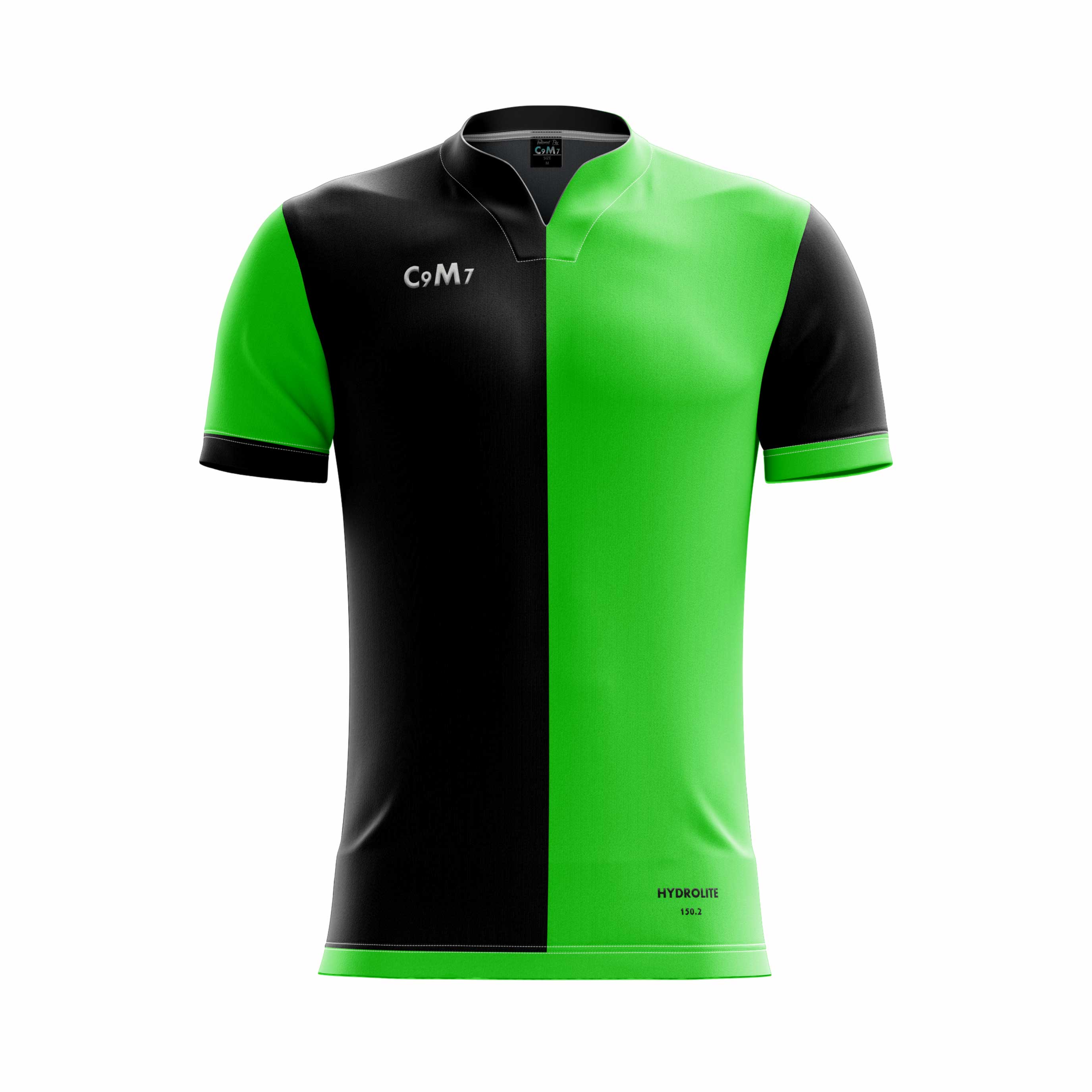 green colour football jersey
