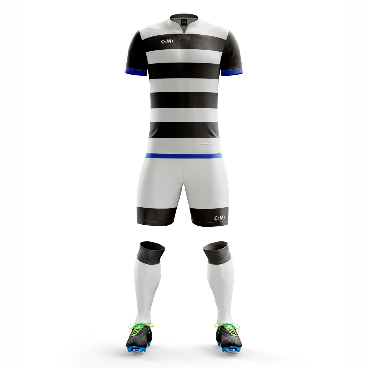 Hooped Football Kit