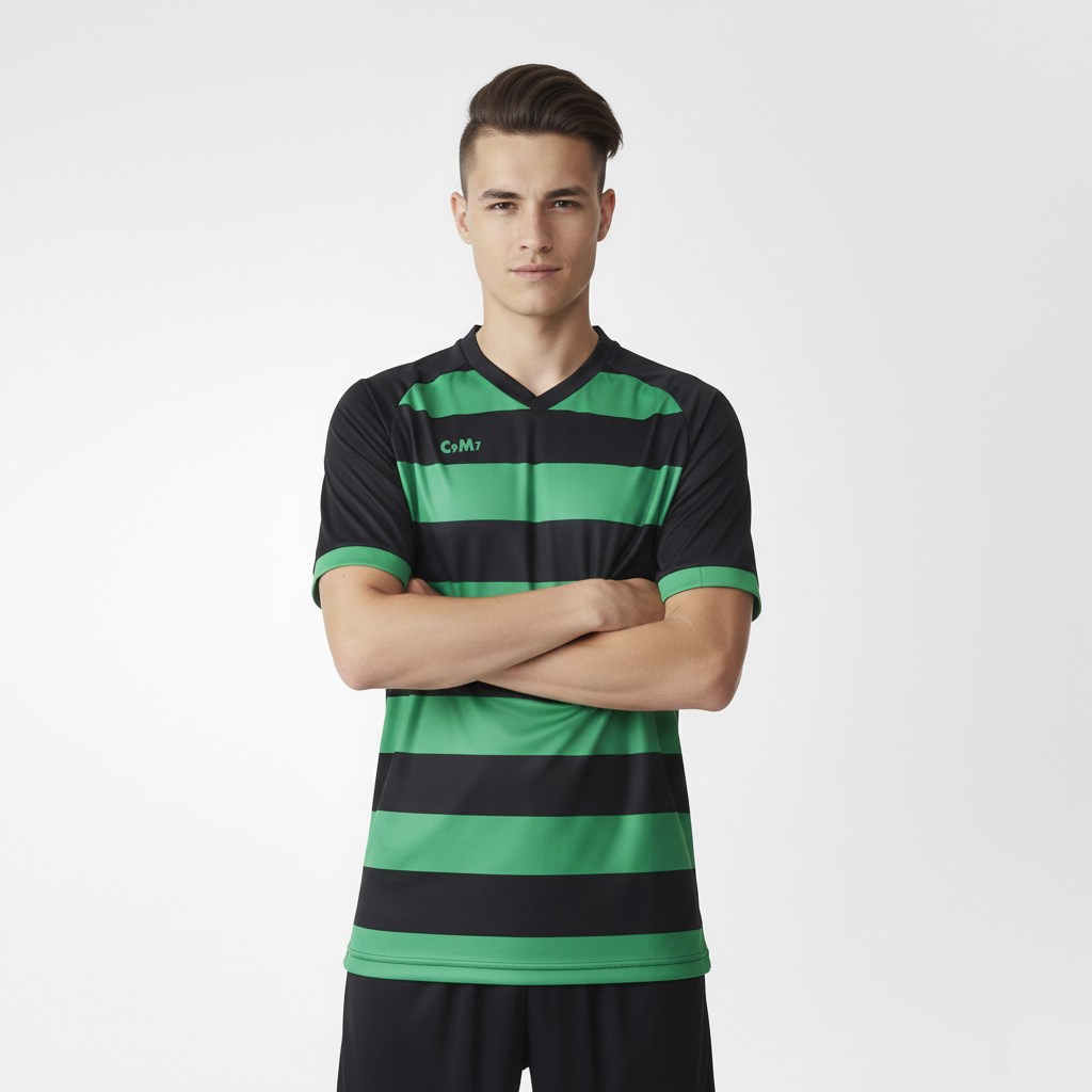 The Pirouette Kids Hooped Football Jersey - Image 8