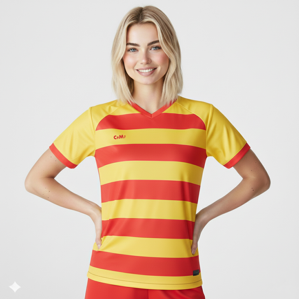 The Pirouette Kids Hooped Football Jersey - Image 5
