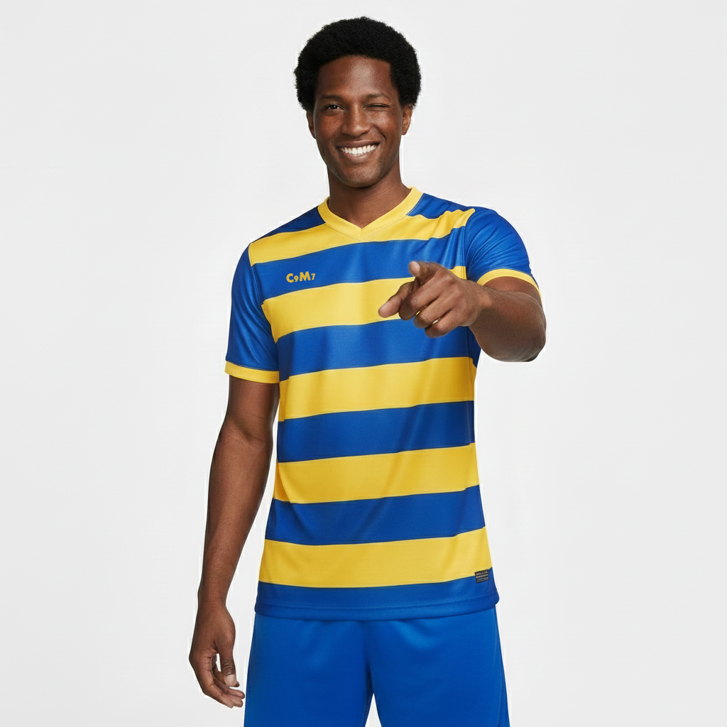 The Pirouette Kids Hooped Football Jersey - Image 4