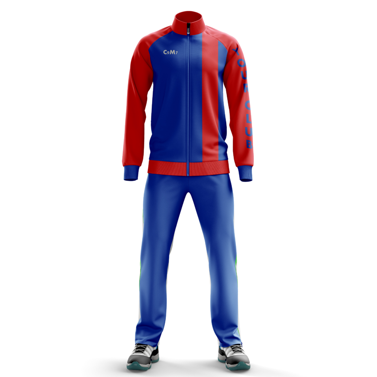The Pitchside Custom Tracksuit, A Tracksuit For Any Type Of Sports Team